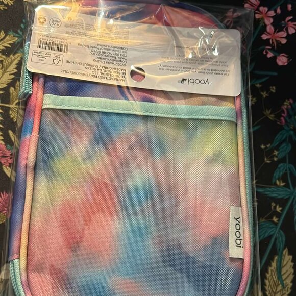 Yoobi Pencil Organizer - Pink, blue, purple tye dye - NEW W/tag - Picture 3 of 7